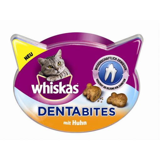 Whiskas Snack Dentabites mit Huhn 40g (Menge: 8 je Bestelleinheit)