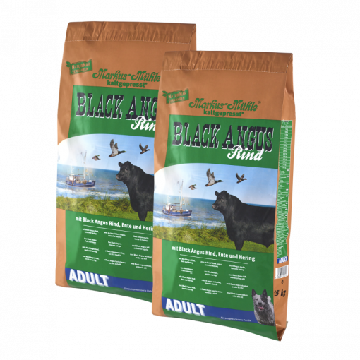Markus Mühle Black Angus Adult 2 x 15kg Sparpaket