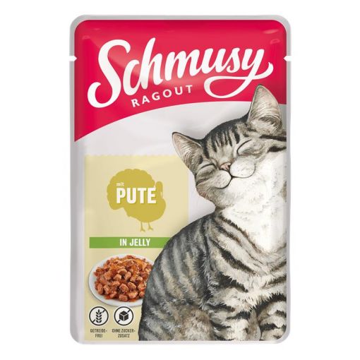 Schmusy Ragout mit Pute in Jelly 100g (Menge: 22 je Bestelleinheit)