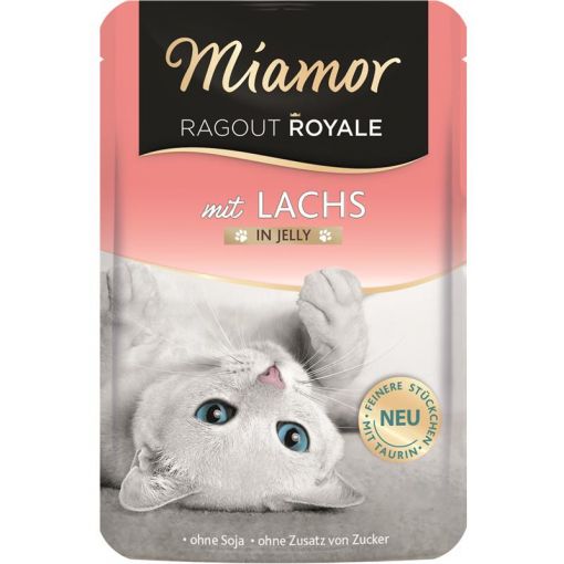 Miamor FB Ragout Royale in Jelly Lachs 100 g (Menge: 22 je Bestelleinheit)