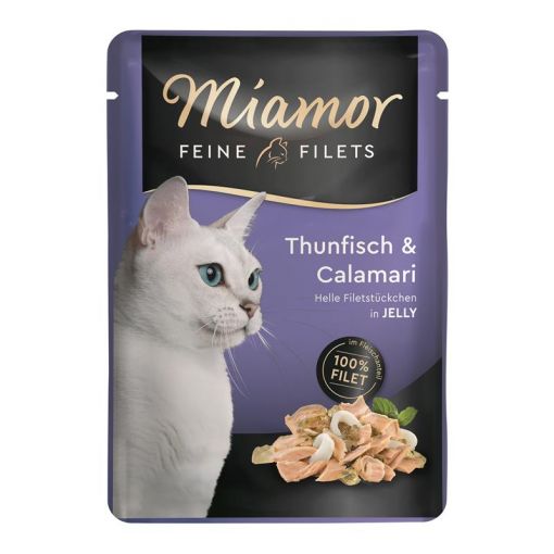 Miamor FB Feine Filets Thunfisch & Calamari 100 g (Menge: 24 je Bestelleinheit)