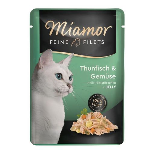 Miamor FB Feine Filets Thunfisch & Gemüse 100 g (Menge: 24 je Bestelleinheit)