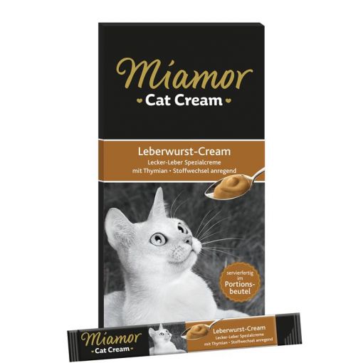 Miamor Confect Leberwurst-Cream 90 g (Menge: 11 je Bestelleinheit)