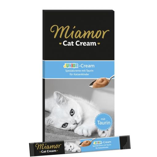 Miamor Snack Junior-Cream 6 x 15 g (Menge: 11 je Bestelleinheit)