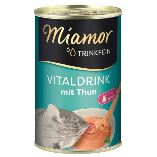 Miamor Trinkfein Vitaldrink mit Thunfisch 135 ml (Menge: 24 je Bestelleinheit)
