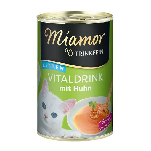 Miamor Trinkfein Vitaldrink Kitten mit Huhn 135ml (Menge: 24 je Bestelleinheit)