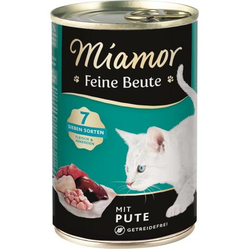 Miamor Dose Feine Beute Pute 400 g (Menge: 12 je Bestelleinheit)