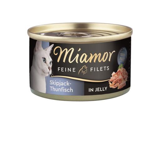 Miamor Feine Filets Skipjack-Thunfisch in Jelly 100g (Menge: 24 je Bestelleinheit)
