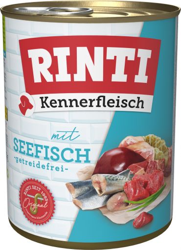 Rinti Dose Kennerfleisch Seefisch 800 g (Menge: 12 je Bestelleinheit)