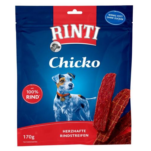 Rinti Chicko Rindstreifen 170 g (Menge: 9 je Bestelleinheit)