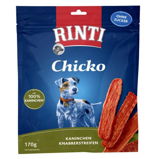 Rinti Chicko Kaninchen Knabberstreifen 170 g (Menge: 9 je Bestelleinheit)