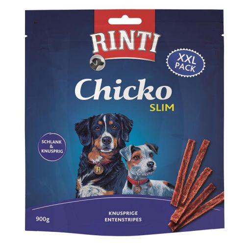 Rinti Chicko Slim Ente Knusprige Entenstreifen XXL-Pack 900 g (Menge: 4 je Bestelleinheit)
