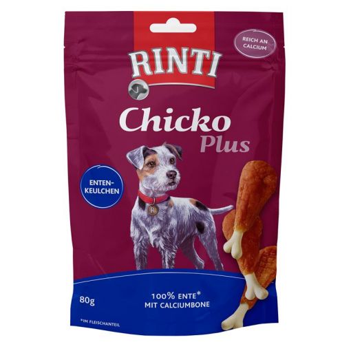 Rinti Chicko Plus Entenkeulchen 80 g (Menge: 12 je Bestelleinheit)