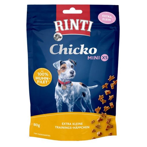 Rinti Chicko Mini XS Huhn 80 g (Menge: 12 je Bestelleinheit)