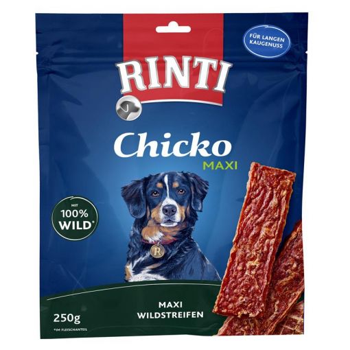 Rinti Chicko Maxi Wildstreifen 250 g (Menge: 9 je Bestelleinheit)