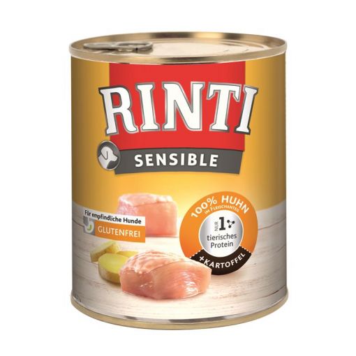 Rinti Dose Sensible Huhn & Kartoffel 800 g (Menge: 12 je Bestelleinheit)