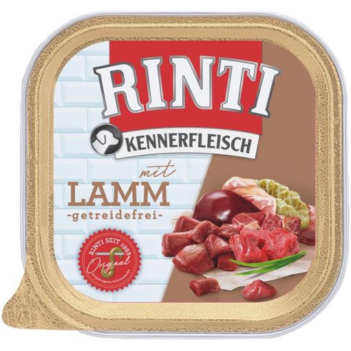 Rinti Kennerfleisch Schale Lamm 300 g (Menge: 9 je Bestelleinheit)