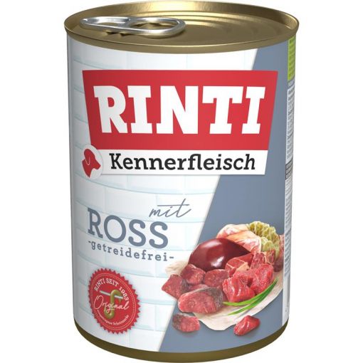 Rinti Dose Kennerfleisch Ross 400 g (Menge: 12 je Bestelleinheit)