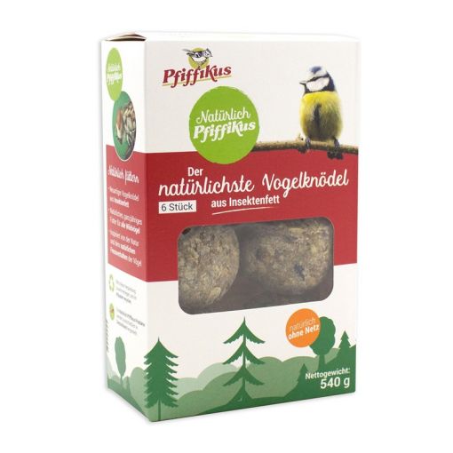 Nat&uuml;rlich Pfiffikus Vogelkn&ouml;del 6er Faltschachtel (Menge: 6 je Bestelleinheit)