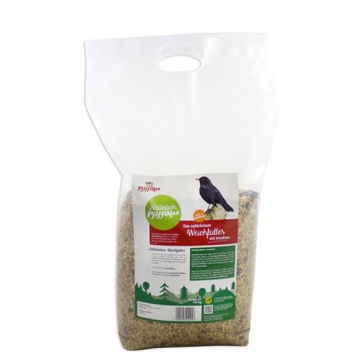 Nat&uuml;rlich Pfiffikus Weichfutter mit Insekten 10 kg