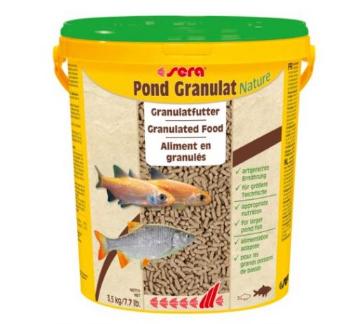 sera pond Granulat Nature 21 Liter