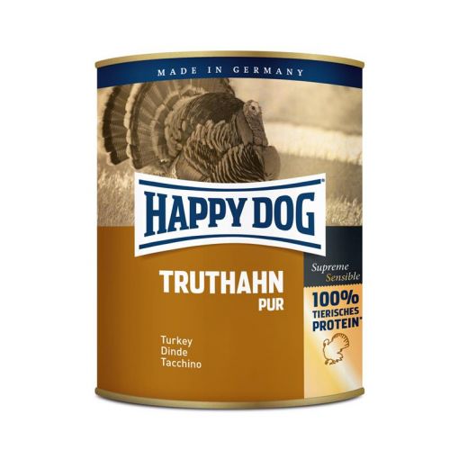 Happy Dog Dose Sensible Pure Texas Truthahn 800g (Menge: 6 je Bestelleinheit)