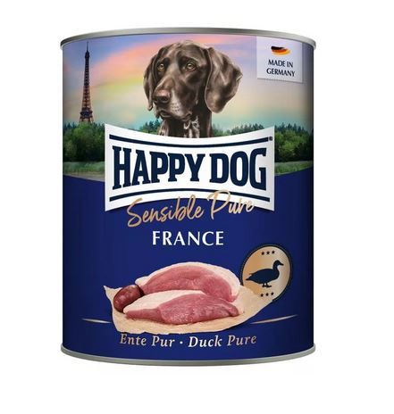 Happy Dog Dose Sensible Pure France Ente 800g (Menge: 6 je Bestelleinheit)