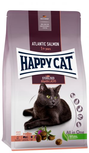 Happy Cat Sterilised Adult Atlantik Lachs 300g
