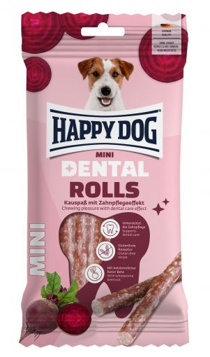 Happy Dog Dental Snacks Dental Rolls Mini 92g (Menge: 12 je Bestelleinheit) Happy Dog Dental Snacks Dental Rolls Mini 92g (Menge: 12 je Bestelleinheit)