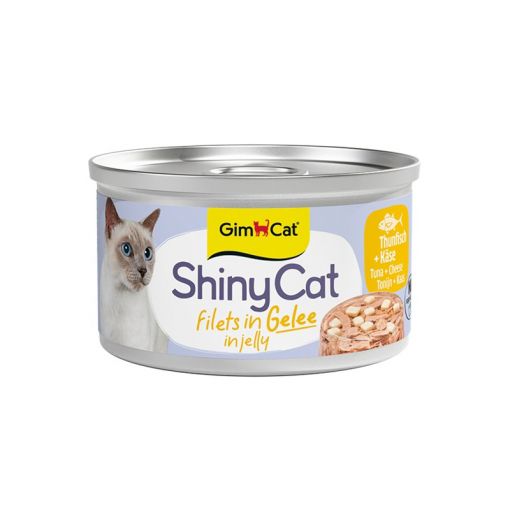 Gimpet ShinyCat in Jelly Thunfisch & K&auml;se 70g (Menge: 24 je Bestelleinheit)