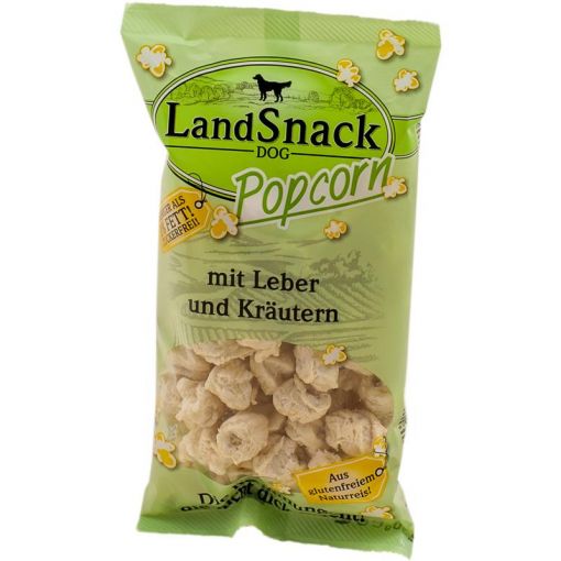 LandSnack für Hunde Popcorn Original mit Leber und Kräutern 30g