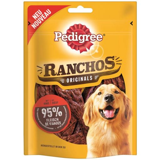 Pedigree Snack Ranchos mit Rind 70g (Menge: 7 je Bestelleinheit)