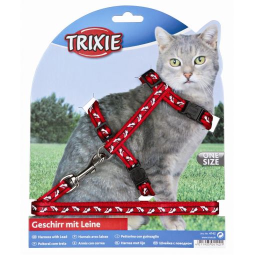 Trixie Katzengarnitur  für alle Katzen Nylon