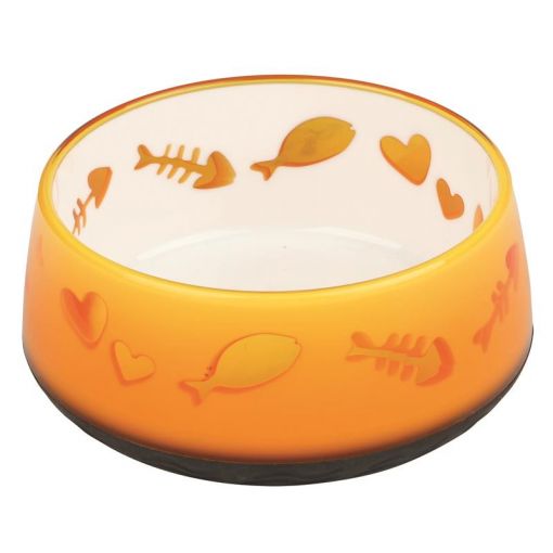 Trixie Kunststoffnapf Lovely orange 0,3 l / 12 cm