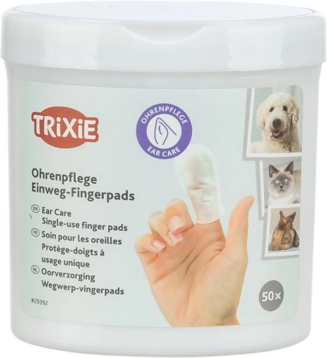 Trixie Ohrenpflege Fingerpads 50 Stk. Trixie Ohrenpflege Fingerpads 50 Stk.