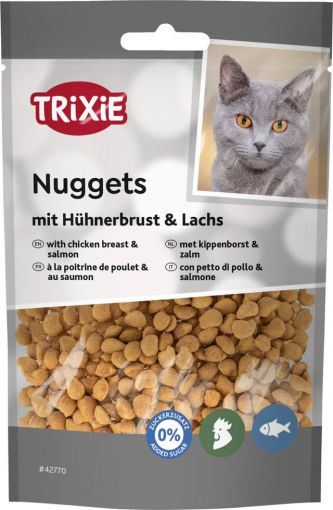 Trixie Nuggets mit Hühnerbrust & Lachs 50 g Trixie Nuggets mit Hühnerbrust & Lachs 50 g