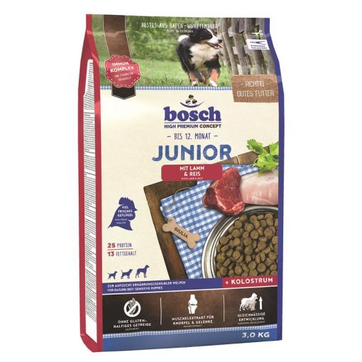 Bosch Junior Lamm & Reis     3 kg