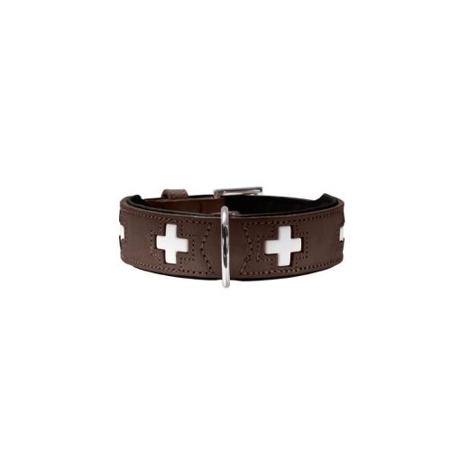 Hunter Halsband Swiss 55 braun 41 - 49cm /39mm