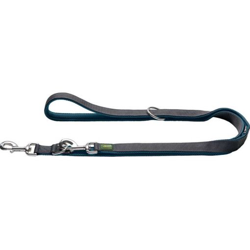 Hunter V-Leine Maldon Polyester petrol/grau 15/200