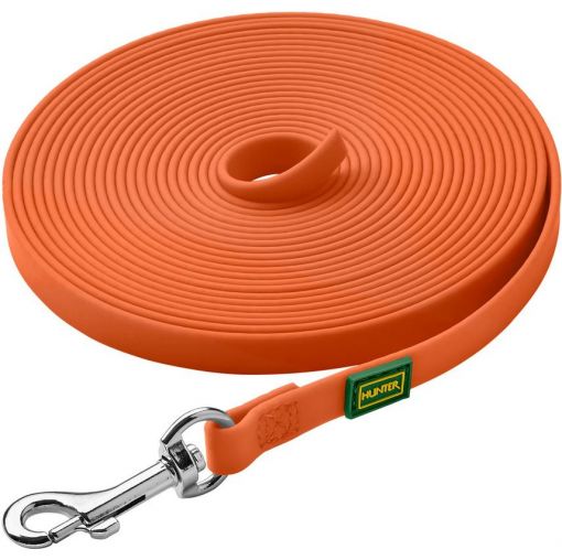 Hunter Suchleine Convenience Kunststoff neonorange o. Handschlaufe 15/1200