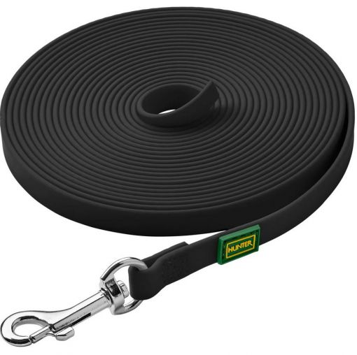 Hunter Suchleine Convenience Kunststoff schwarz o. Handschlaufe 20/500