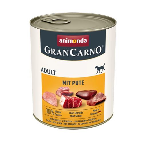 Animonda GranCarno Adult mit Pute 800g (Menge: 6 je Bestelleinheit)