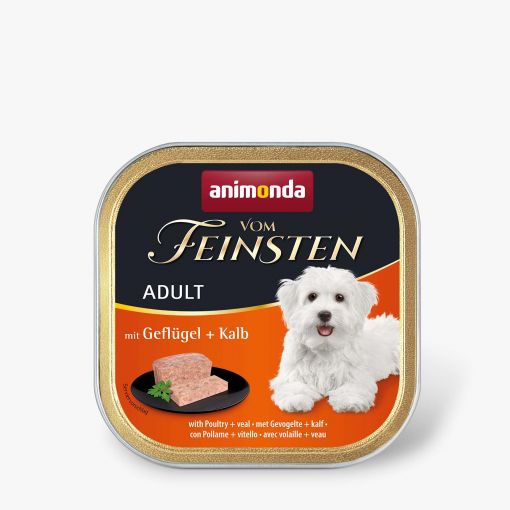 Animonda vom Feinsten Adult mit Geflügel & Kalb 150g (Menge: 22 je Bestelleinheit)