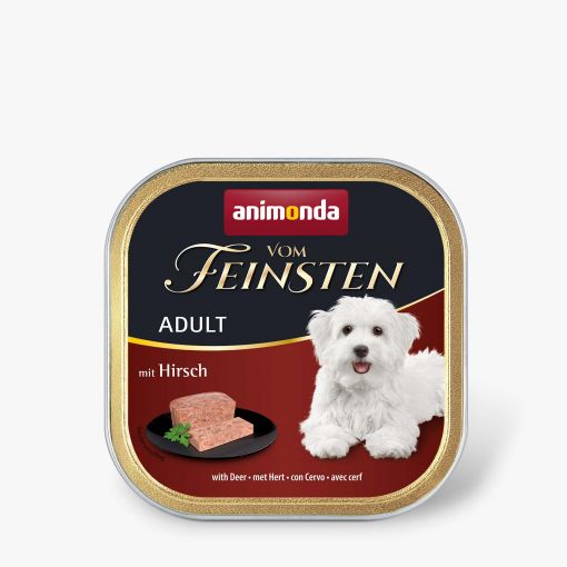 Animonda vom Feinsten Adult mit Hirsch 150g (Menge: 22 je Bestelleinheit)