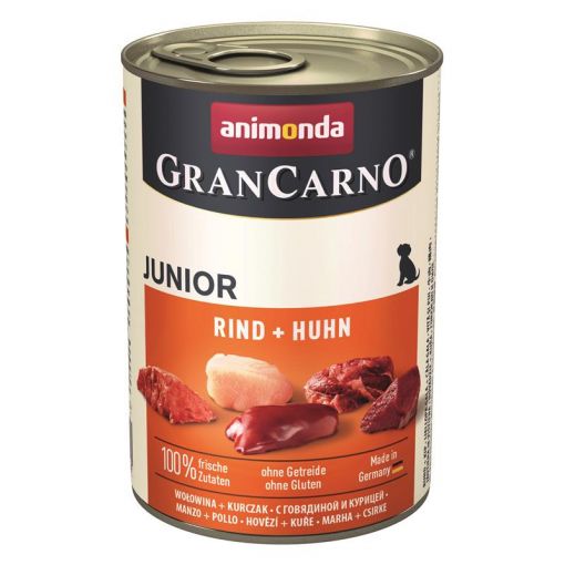 Animonda GranCarno Junior Rind & Huhn 400g (Menge: 6 je Bestelleinheit)