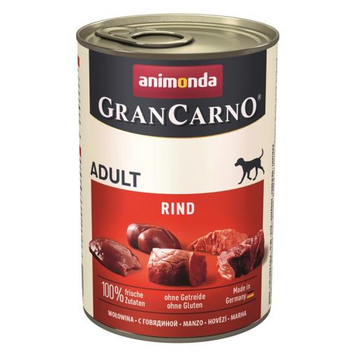 Animonda GranCarno Adult Rind pur 400g (Menge: 6 je Bestelleinheit)