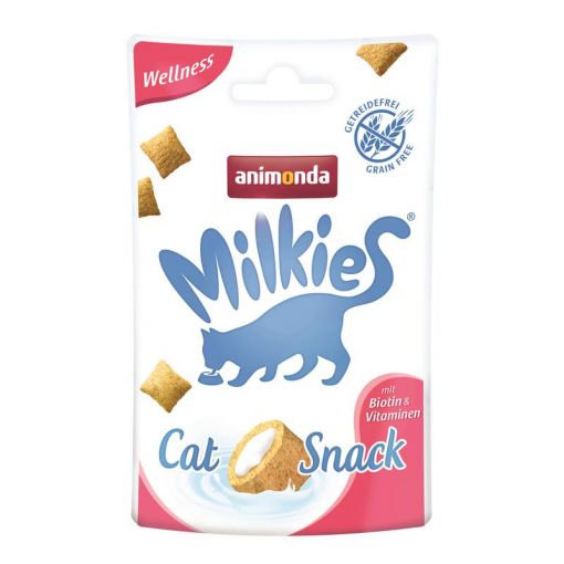 Animonda Snack Milkie Wellness mit Biotin & Vitaminen 30g (Menge: 12 je Bestelleinheit)