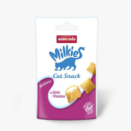 Animonda Snack Milkie Wellness mit Biotin & Vitaminen 30g (Menge: 12 je Bestelleinheit)