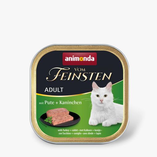 Animonda vom Feinsten Adult Pute & Kaninchen 100g (Menge: 32 je Bestelleinheit)