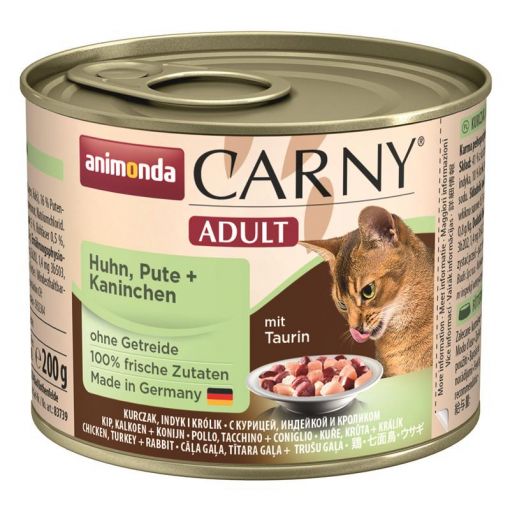 Animonda Carny Adult Huhn & Pute & Kaninchen 200g (Menge: 6 je Bestelleinheit)